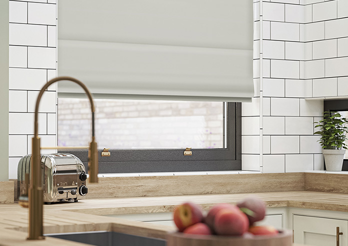 Ascot, Cloud - Twist&Fit Roman Blind - Image 5